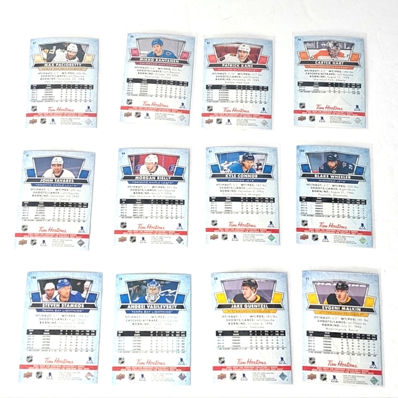 2021-2022 Tim Hortons Collector's Hockey Card Series - 12 Star Players - Picture 2 of 2